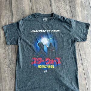 Star Wars Dark Gray T-Shirt Size Large Mens